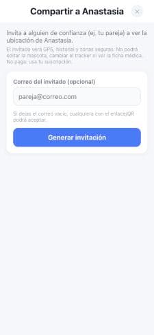 Compartir la mascota con la familia