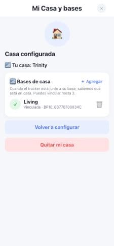 Pantalla Mi Casa y bases